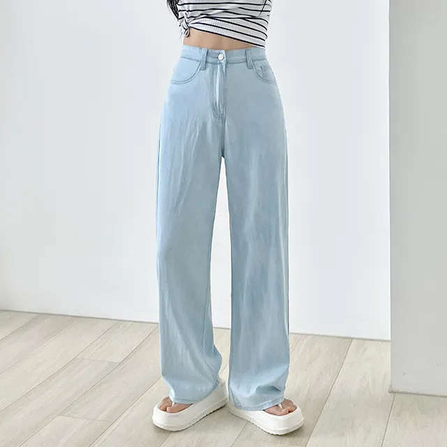 [3기장~2XL🧊] 여름 쿨소재 에어텐셀 코튼와이드팬츠 3color 상세 이미지 21