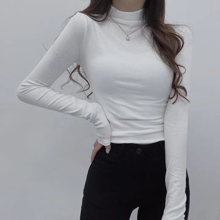 *여신미폭발*[고급글램핏/모델강추!]청담 며느리 반목 폴라 긴팔 티셔츠 상세 이미지 24