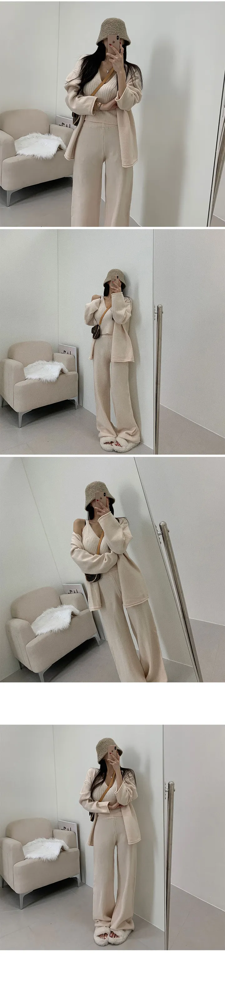 (6color/made)[울35/얼굴소멸핏] 폭닥 뽀글이 벙거지모자 버킷햇 봄 겨울모자 뽀글이모자 방한모자 울버킷햇 울모자 상세 이미지 21