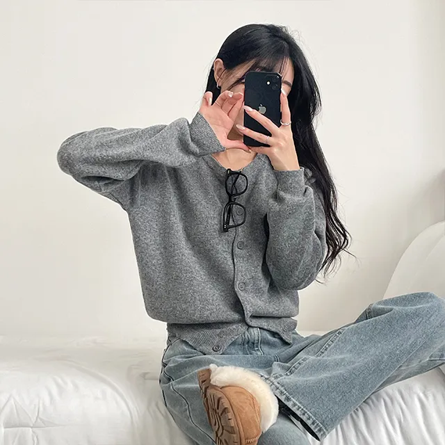 [~10컬러] 보노보노 크롭핏 단정해 니트가디건 상세 이미지 77