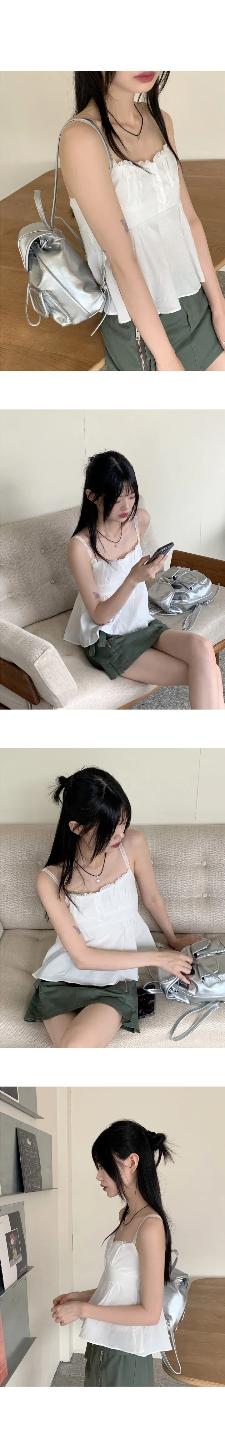 토플 투포켓 레더 미니 백팩 상세 이미지 2