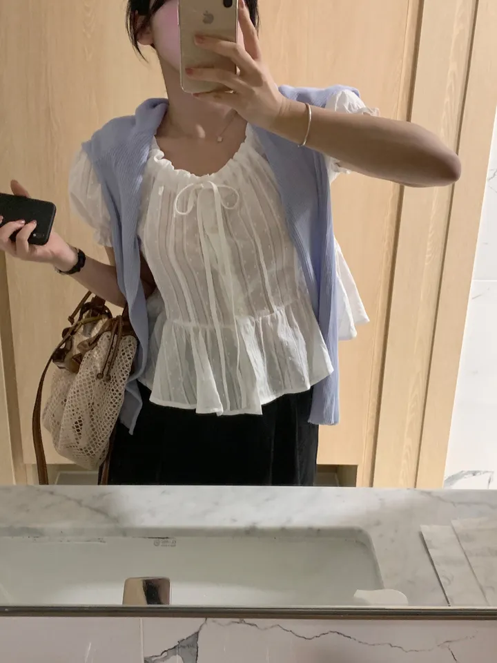 [린넨]한스 크롭 골지가디건*일주일 소요됩니다 상세 이미지 6