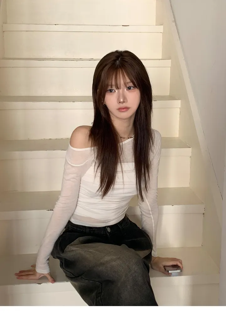 [SET] 히레 레이어드 레이스 볼레로 세트 -3color 상세 이미지 9