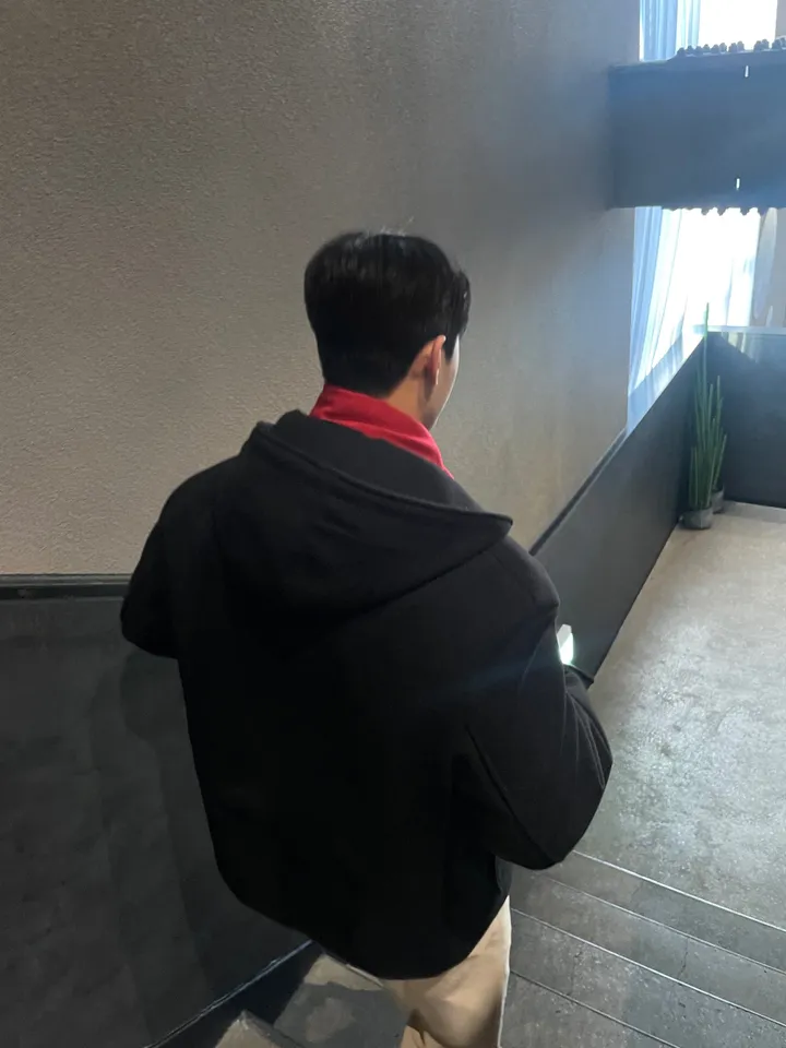 무드 울 후드 숏 코트 3 Color 상세 이미지 31