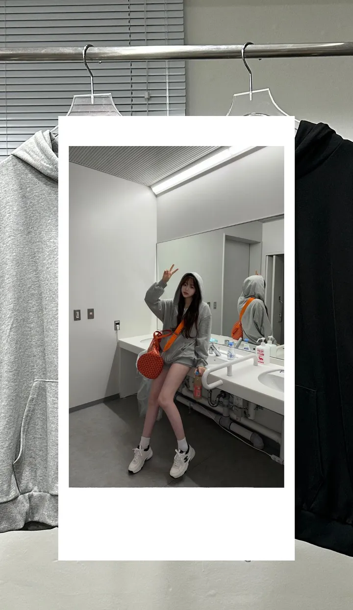 [문의폭주][핏보장][남여공용] 큐트 박시핏 남여공용 후드집업 상세 이미지 3