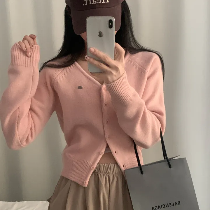 [스탠다드핏/데일리🤎] 리너스 실버 펜던트 나그랑 브이넥 니트가디건 - 6color 상세 이미지 24
