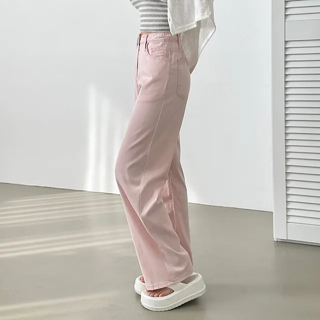 [3기장~2XL🧊] 여름 쿨소재 에어텐셀 코튼와이드팬츠 3color 상세 이미지 14