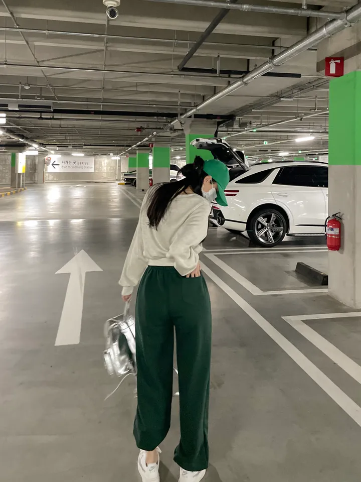 [8color/MADE] 하이퀄리티 웨하스 탄탄 와이드 조거팬츠 봄트레이닝 상세 이미지 155