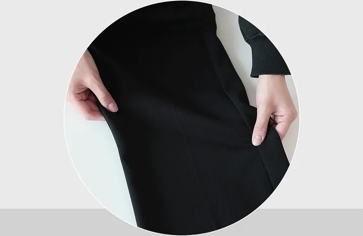 [S~2XL/완전편한,날씬핏와이드♥](기획) 쫀득세미와이드SL 상세 이미지 8