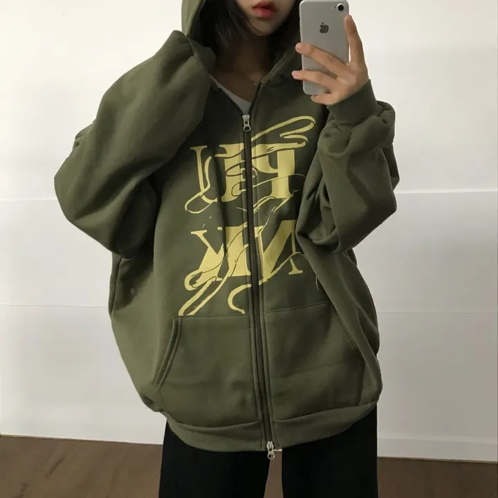 (기모선택/국내)Punk Two way Hooded zip-up - 3color 상세 이미지 22