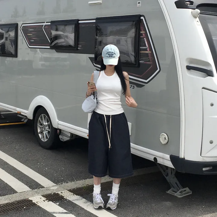 [*극찬핏]하프 생지 버뮤다 pt : half bermuda pants - 3 color 상세 이미지 11