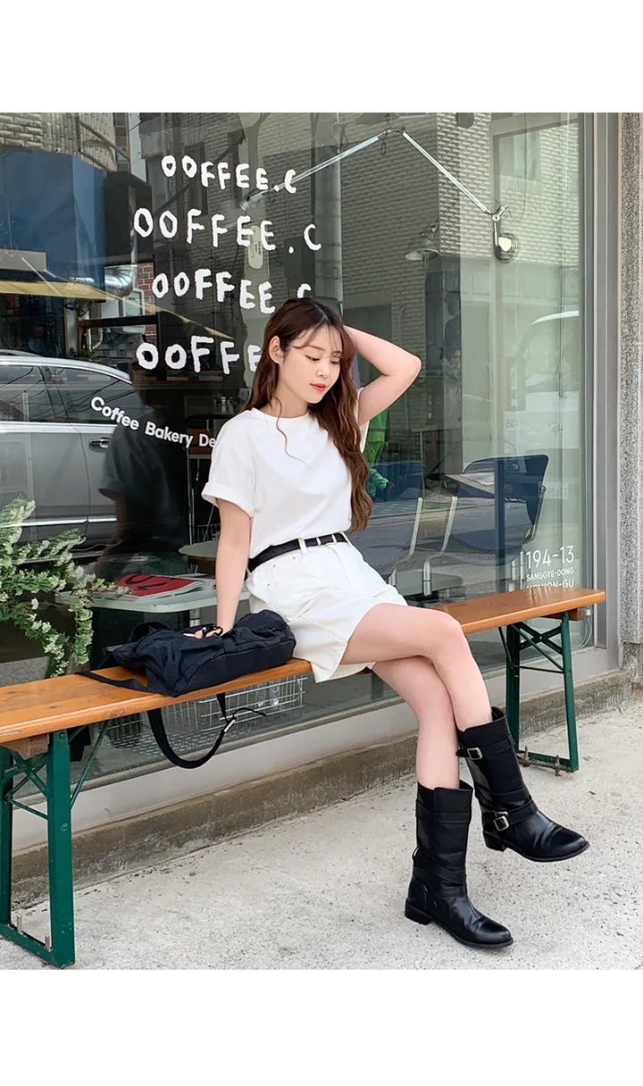[S~2XL/하비강추!A라인반바지♥][M] 오가닉여유핏4.5부코튼팬츠 상세 이미지 25