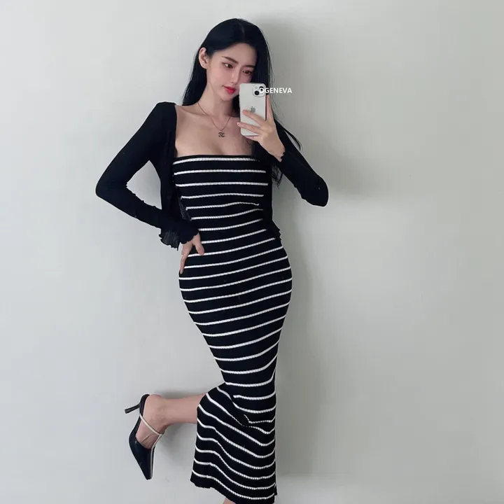 당일/ 롤라 가디건 여름 시스루 크롭 숏 데일리 국내생산 스판 휘뚜루마뚜루 기본 베이직  4color 상세 이미지 7