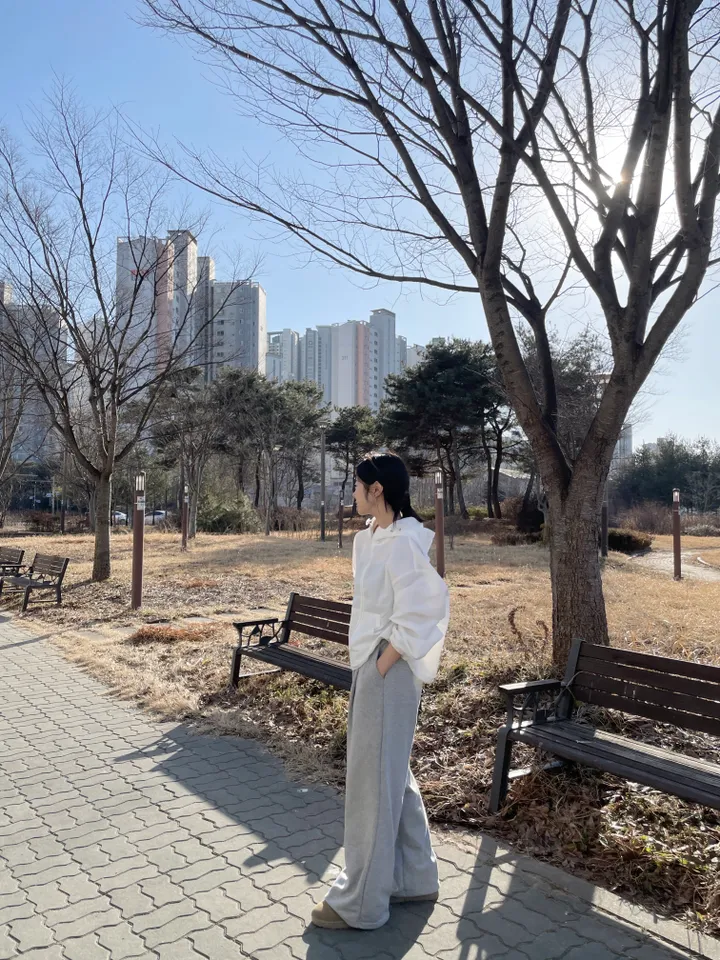 [new버전 크롭 박시핏] 허리 스트링 기본 데일리 간절기 바람막이 상세 이미지 2