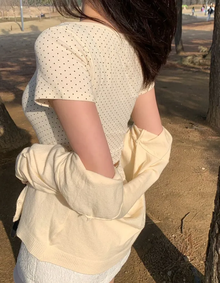 [리뷰극찬❤️/부드러움🔥👍/기본핏]  러프 브이넥 극세사 가디건 상세 이미지 38