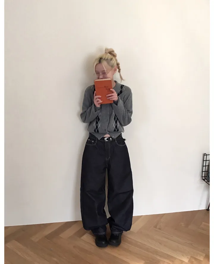 콜리 아가일 카라 가디건 상세 이미지 12