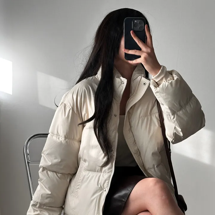 [최저가🔥] 꾸안꾸 강추! 루즈핏 패딩 점퍼 학생 대학생 데일리 데이트 캐주얼 캠퍼스 신상 특가 할인 봄 여름 가을 겨울 여행 수학여행 졸업 개강 졸사 하객룩 직장인 상세 이미지 49