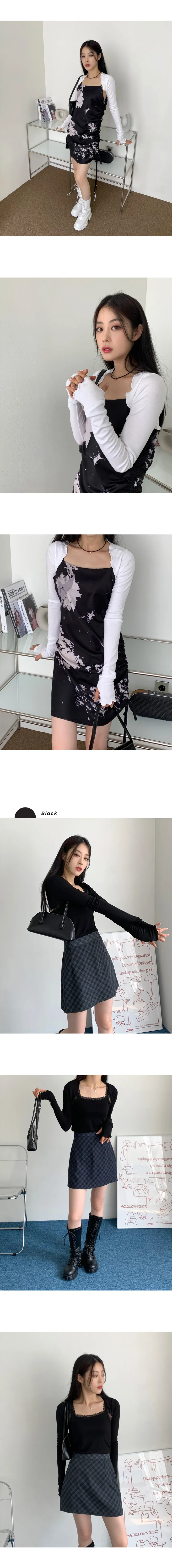티브 물결 워머 볼레로 상세 이미지 6