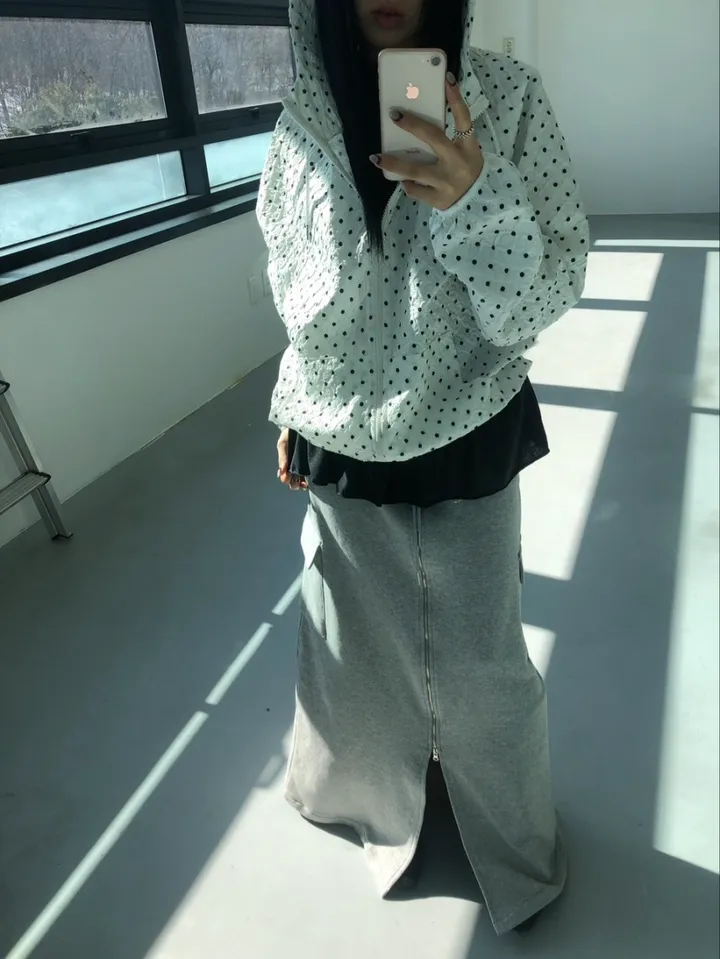 도트후드바람막이 (2color) 상세 이미지 60