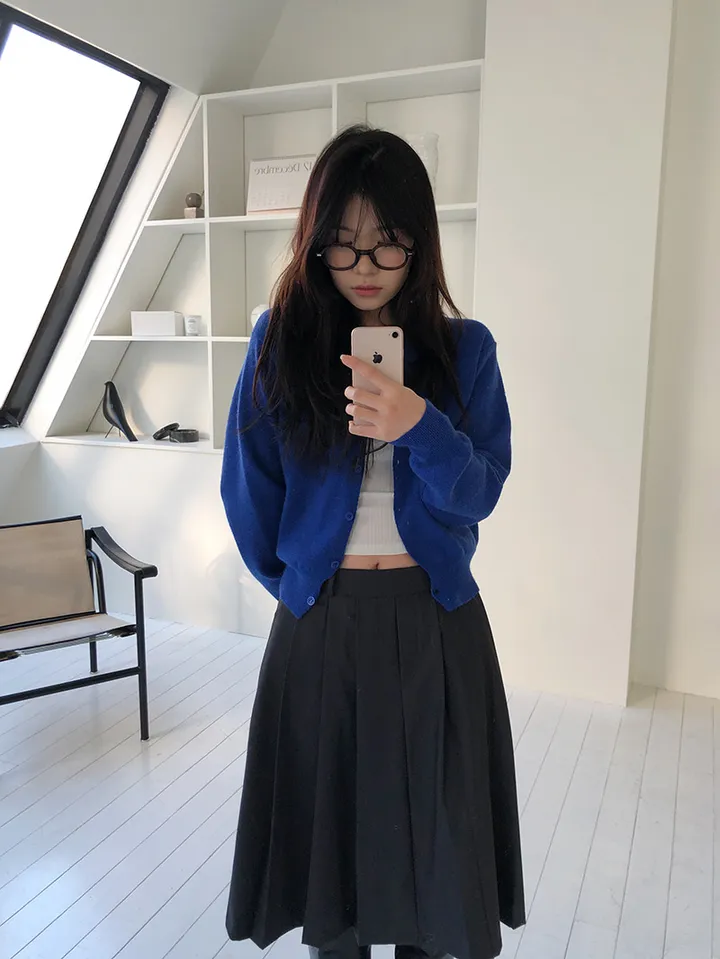 [MD적극추천🤍/후기극찬✨] basic round button cardigan 상세 이미지 24
