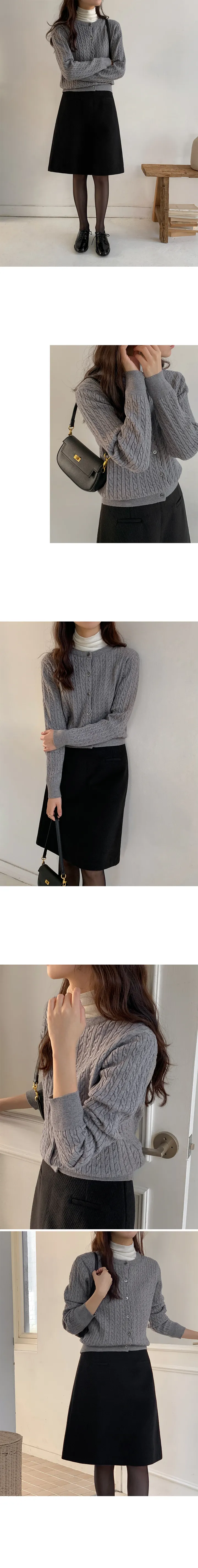 [4천장돌파][MADE] 카미유 소프트 케이블 니트 가디건 상세 이미지 29
