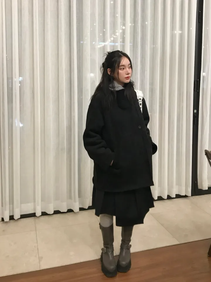 [하객룩💖] 스웨이드 무스탕 하프코트 (2c) 상세 이미지 28