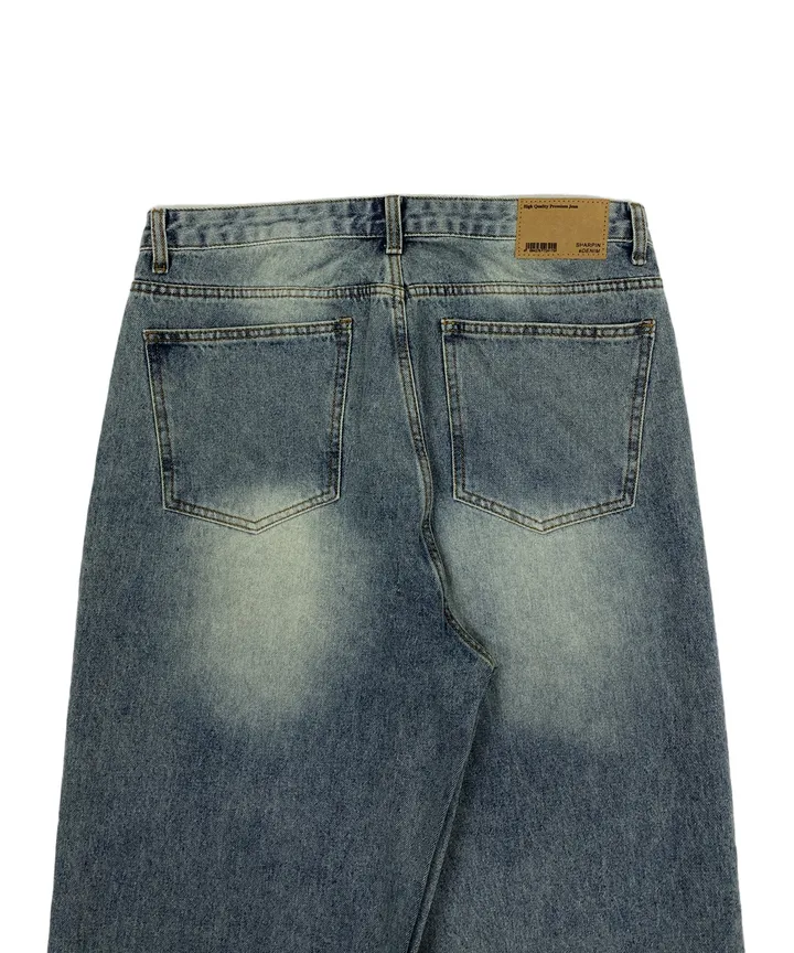 Veke Mood Wide Denim (1color) - 4910 | 패션이 쉬워지는 순간