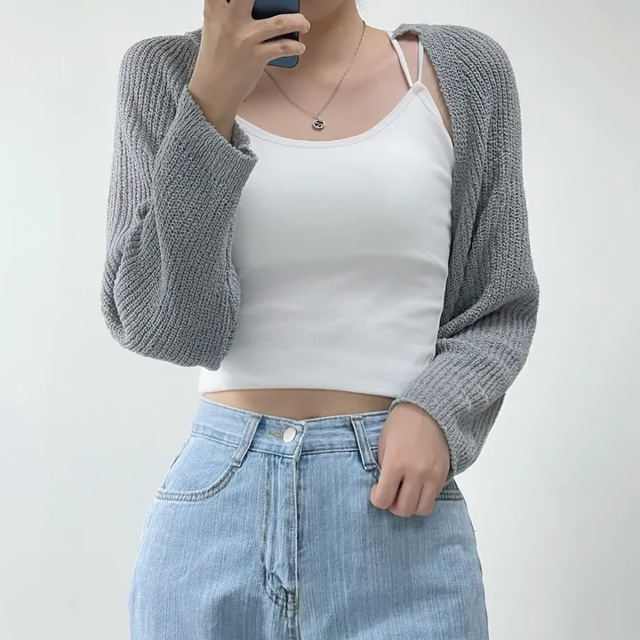 [여리핏/지금부터 쭉~] 엘르 볼레로 가디건 크롭가디건 여름가디건 상세 이미지 36