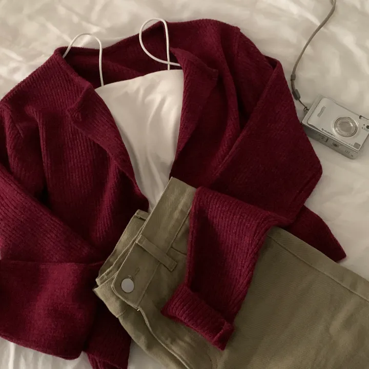 [만족도100%/캐시울🤍] 뮤어 데일리 라운드넥 니트 가디건 - 5color 상세 이미지 17