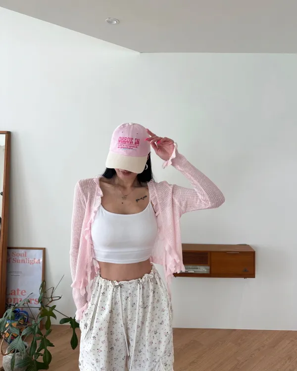 썸머 프릴 가디건 6COLOR 상세 이미지 8