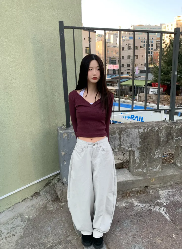 카디건 모델 착용 이미지-S1L22