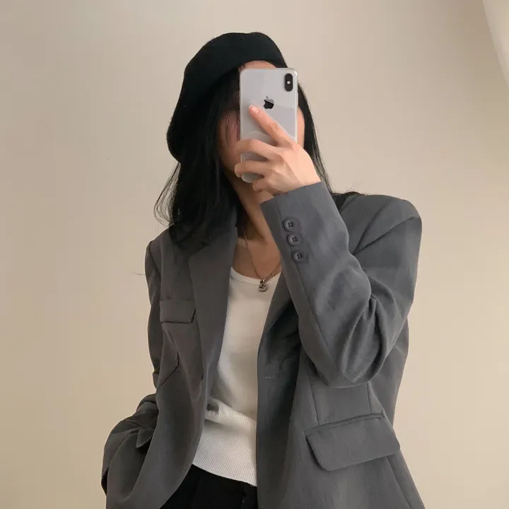 [기획/필수] 오늘도 예쁘게, 모니카 원버튼 숏자켓;4col 상세 이미지 32
