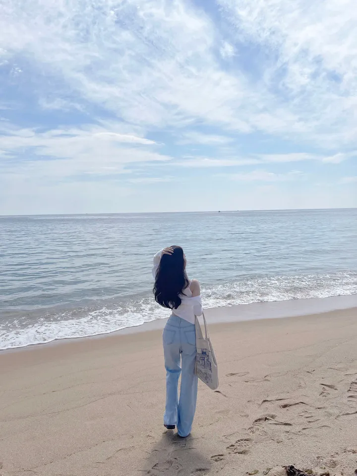 [자체제작/허리쏘옥/기본,롱ver] 후들후들 얇은 썸머 연청 와이드 데님 여름 청바지 롱팬츠 상세 이미지 49