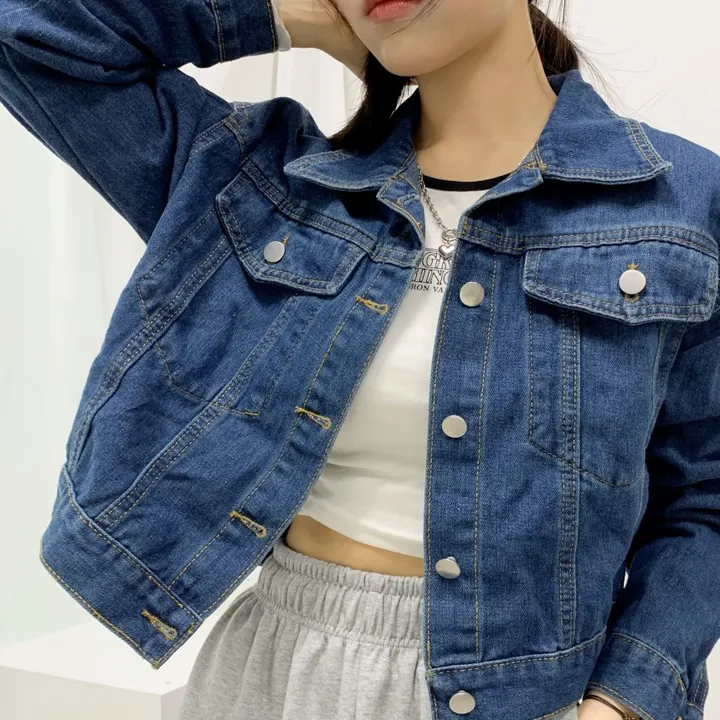 [💥최저가/청자켓 모음전 5종💥 봄 가을 신상 라인 스티치 포켓 크롭 숏 롱 후드 청자켓 모음전 상세 이미지 14