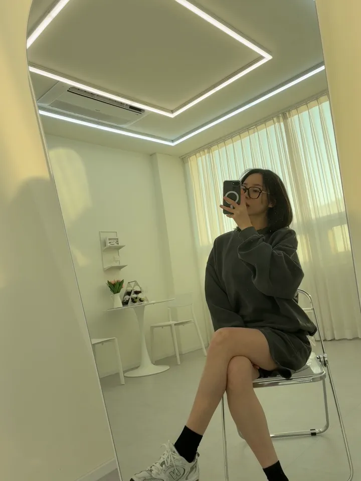 집앞마실룩 피그먼트 트레이닝set 2color 스트릿 오버핏 셋업 상세 이미지 2