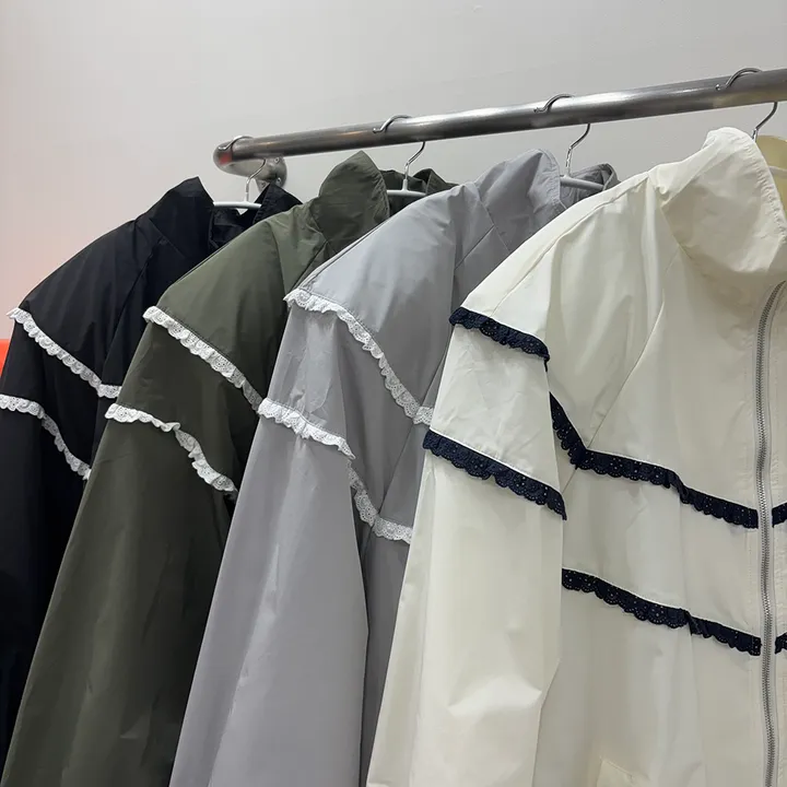세트할인 / 레이스 오버핏 점퍼 아노락세트 4col 상세 이미지 30