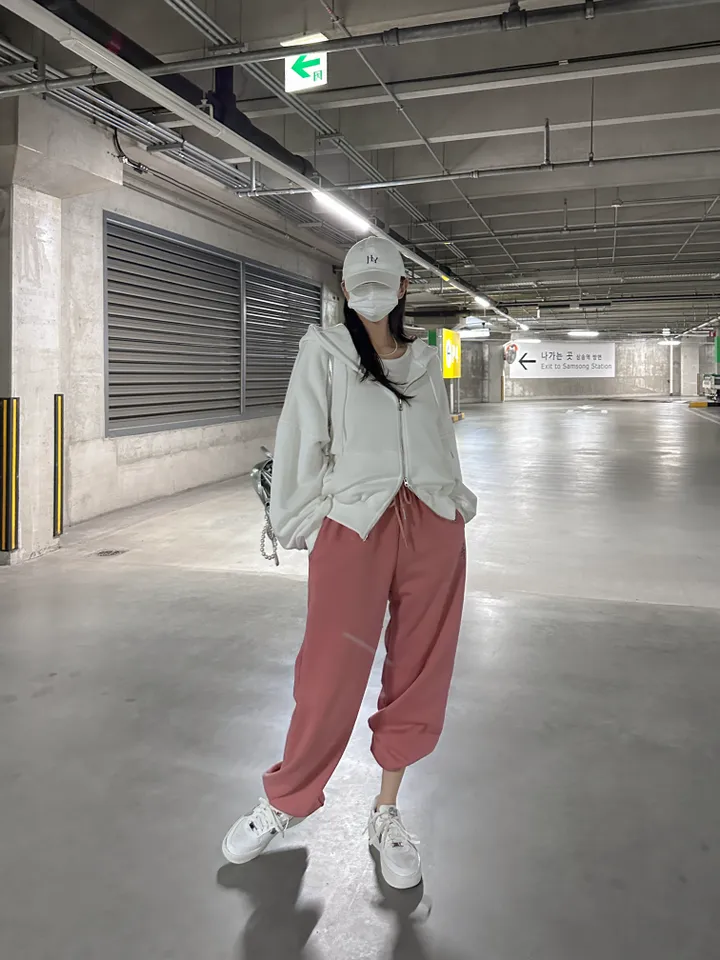 [8color/MADE] 하이퀄리티 웨하스 탄탄 와이드 조거팬츠 봄트레이닝 상세 이미지 46