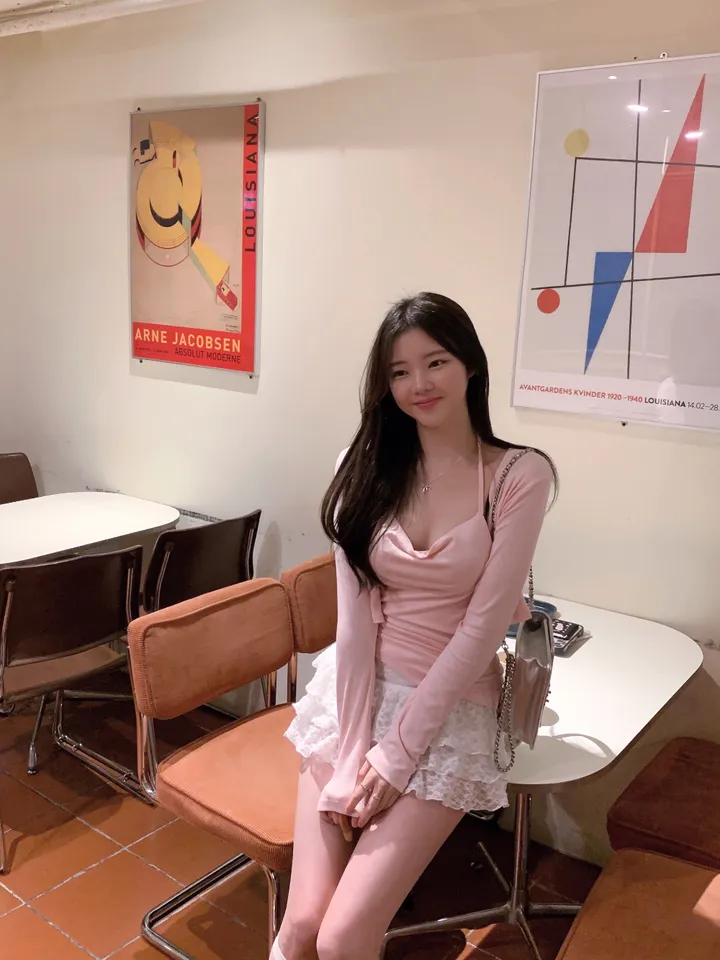 베리유 언발 드래이핑 가디건 세트 상세 이미지 19