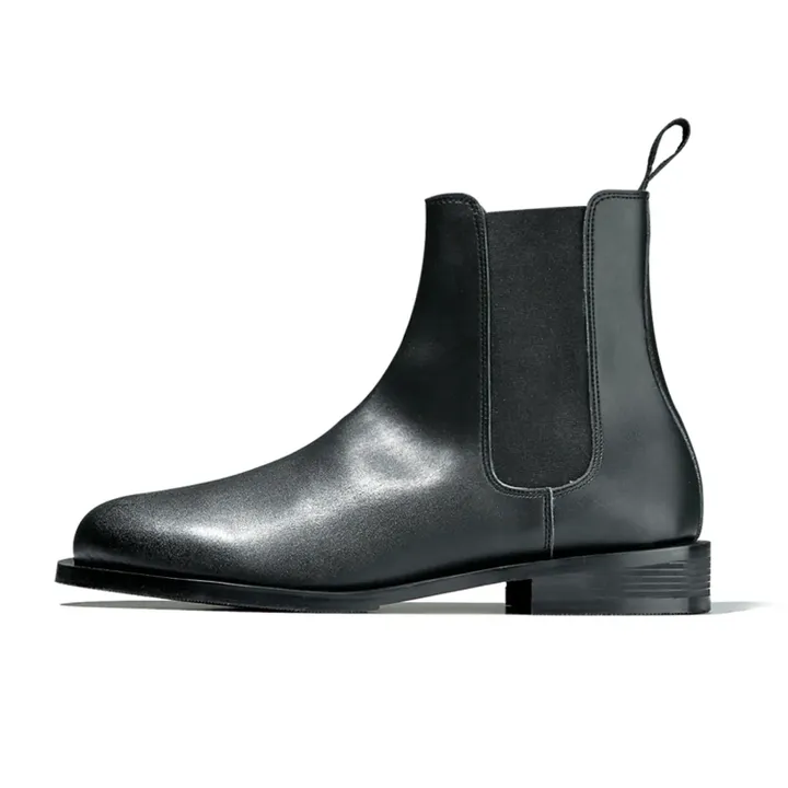 커스텀에이드 라피트 비브람 소가죽 첼시부츠