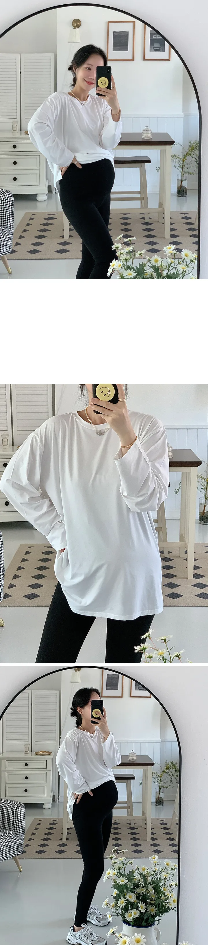 [자체제작🪡/임산부추천🤰🏻] MADE 감동 임산부 레깅스 (one color) ‘임부복’ 상세 이미지 8