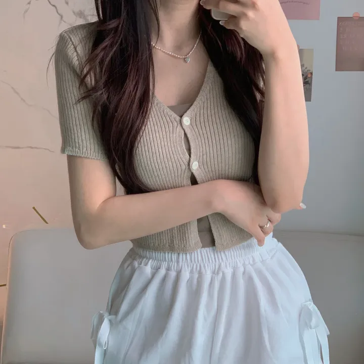 [반팔&긴팔 ver.] 💞꼬옥 소장 - 4계절 내내 활용! 데잇 투버튼 골지 가디건 상세 이미지 43
