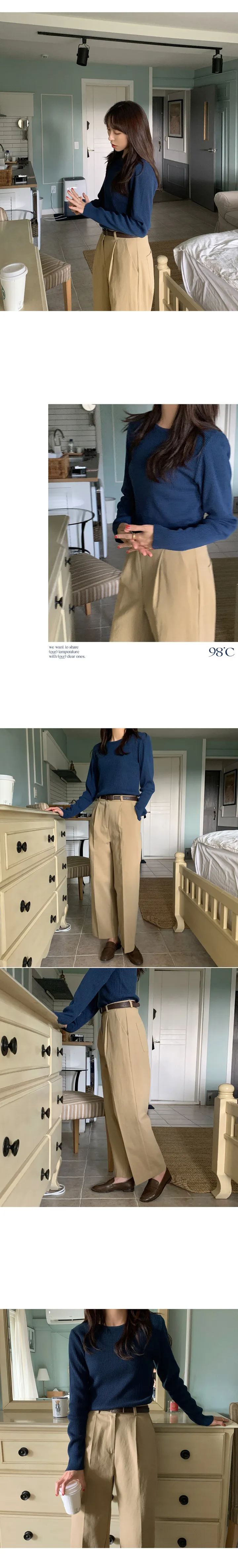 [4만장판매][98project] Autumn 위시 데일리 골지니트 상세 이미지 10