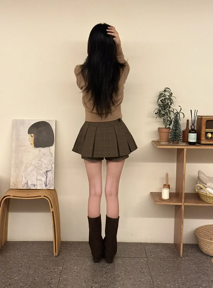 [단독*에이블리f/w신상/모델극찬/기본템정석*]심플베이직데일리니트가디건 -5color(아이보리,연브라운,블랙,연그레이,진그레이) 상세 이미지 16