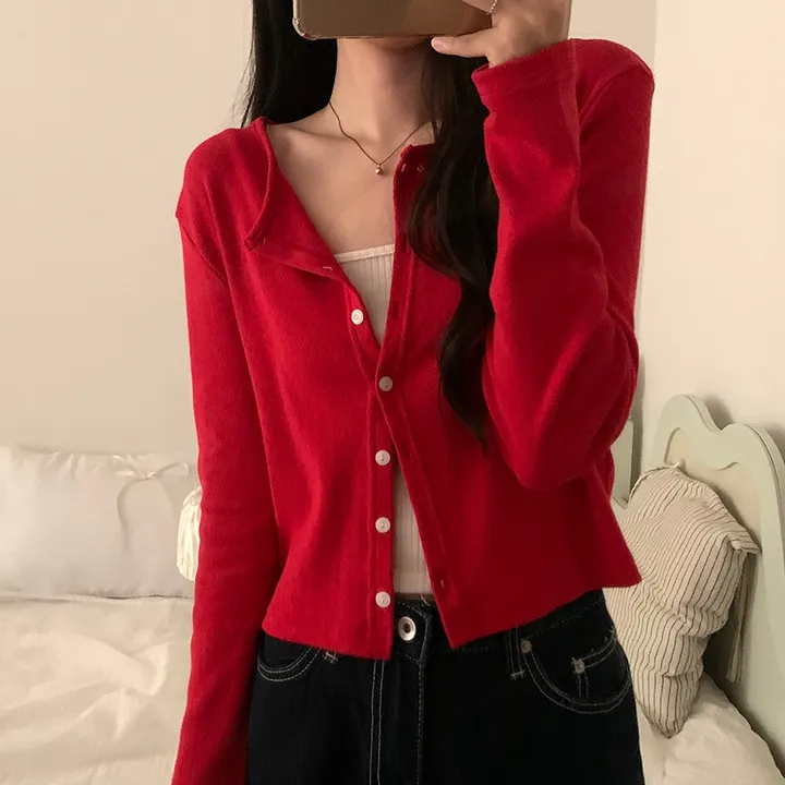 로로 펀칭 가디건 (8color) 상세 이미지 94