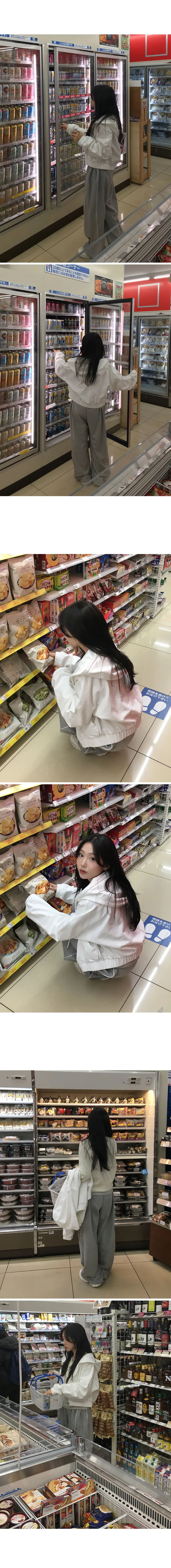 오아 투웨이 후드 크롭 자켓 상세 이미지 2