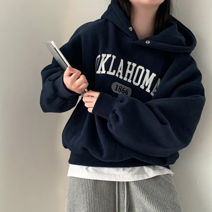 [대박핏보장✨/98%만족/진그레이 당일출고!] 자체제작 #크치Made 꿈에 나온 핏, 오클라호마 1866  양기모 맨투맨 긴팔 후드티 ; 5컬러 상세 이미지 159