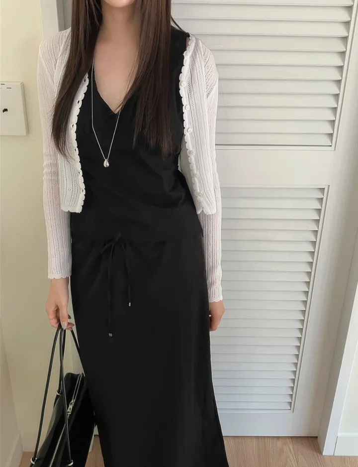 [썸머/데일리]웨이브 펀칭 썸머 가디건(4컬러) 상세 이미지 43