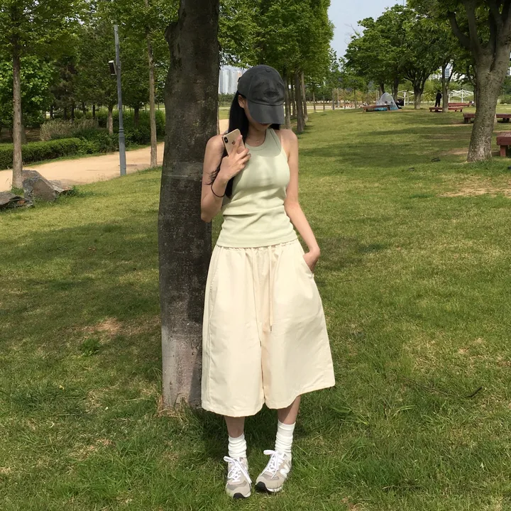 [*극찬핏]하프 생지 버뮤다 pt : half bermuda pants - 3 color 상세 이미지 44