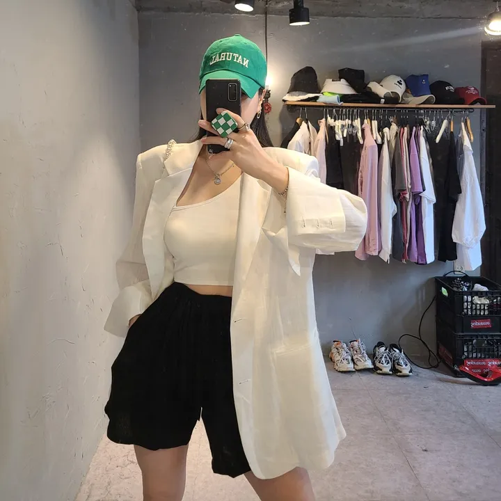 오버핏 대디 린넨자켓 상세 이미지 21
