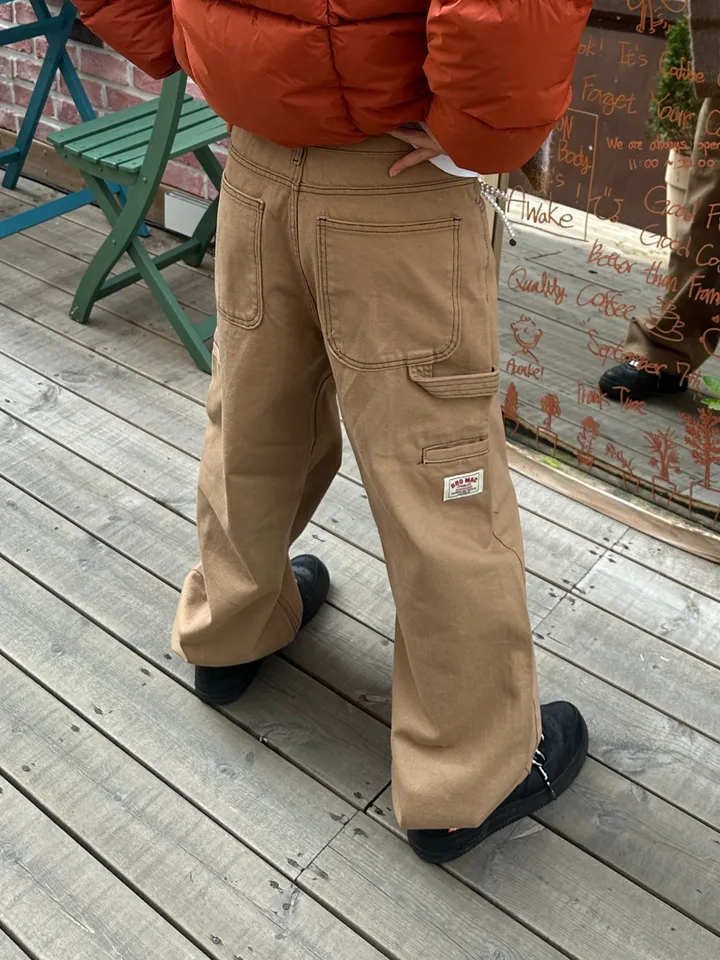 [UNISEX] 카펜더 패치 워크 와이드 팬츠 (5color) 상세 이미지 9
